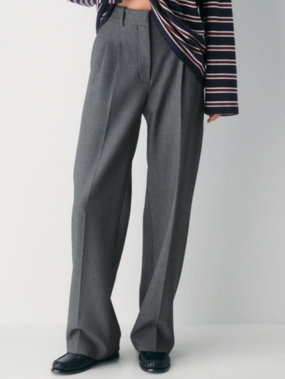 Wilfred Effortless Pants - charcoal size 6